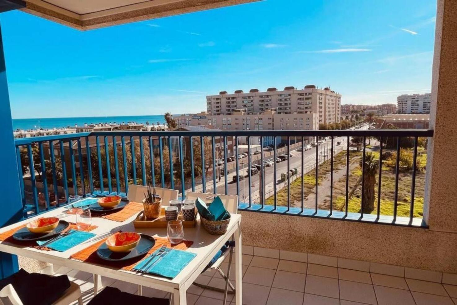 ולנסיה Apto. Luminoso Con Vistas En Playa De La Patacona מראה חיצוני תמונה